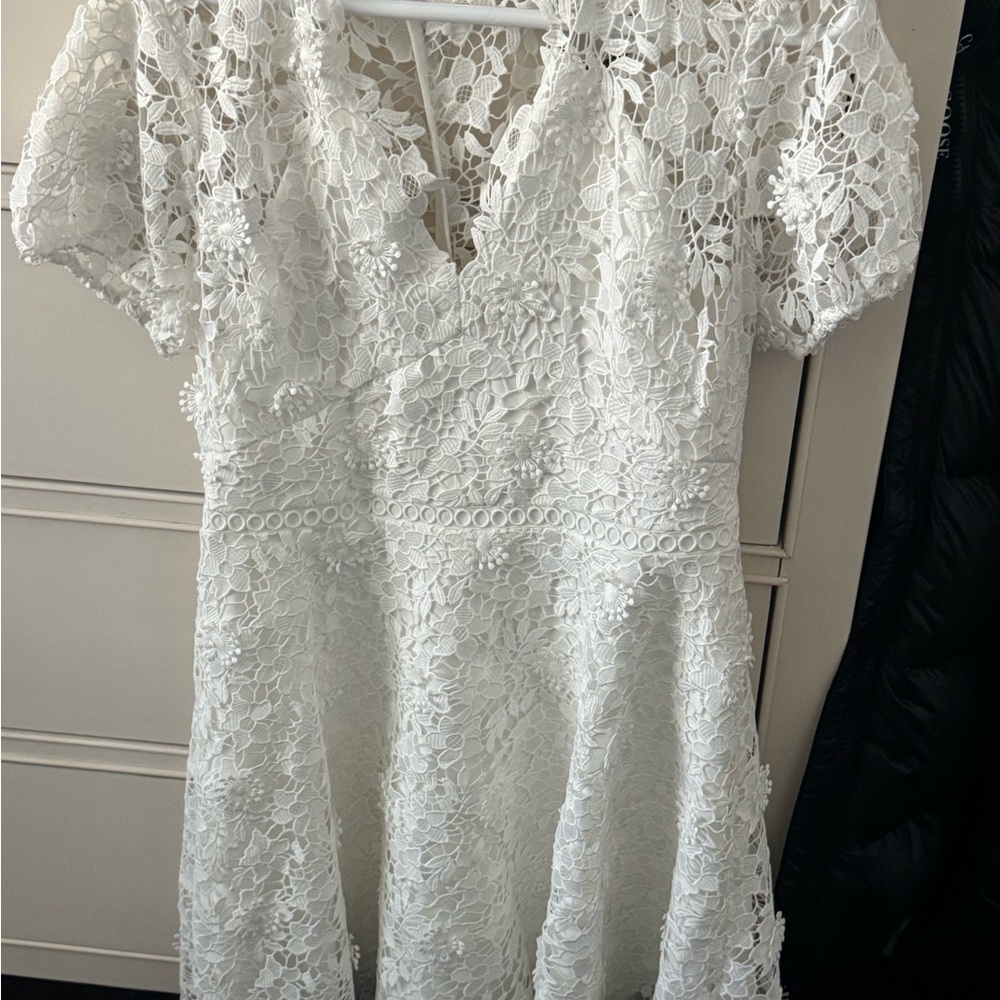 White Shoshanna Dress